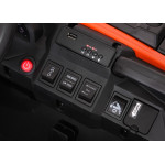 Elektrické autíčko Farmer Truck X-POWER - dvojmiestne, oranžové
